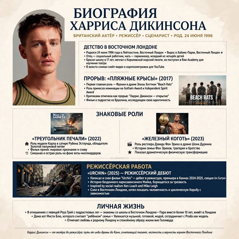 Биография Харриса Дикинсона: путь к славе и личная жизнь актера