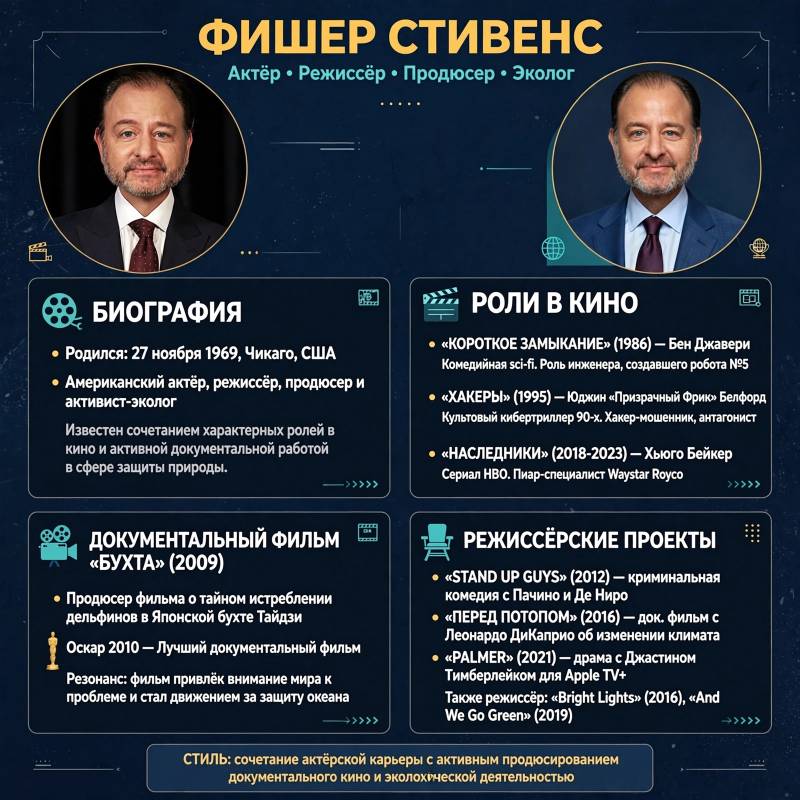 Фишер Стивенс: биография, главные роли и путь от актёра к режиссёру