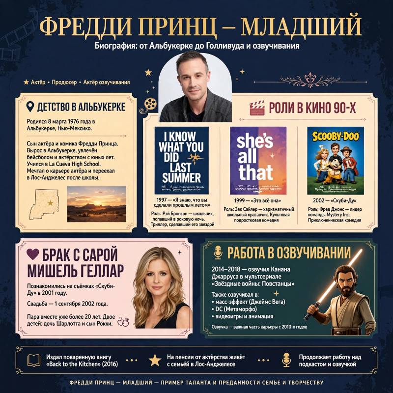 Фредди Принц-младший: биография, личная жизнь и путь к славе