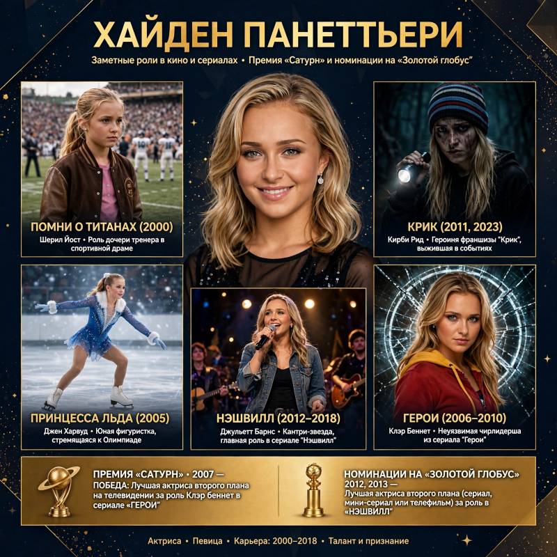 Хайден Панеттьери в кино: от «Помни о титанах» до «Крика 6»