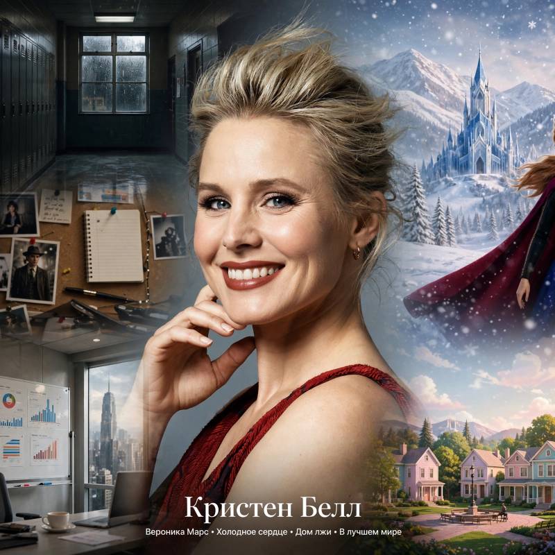 История успеха Кристен Белл: от «Вероники Марс» до «Холодного сердца»