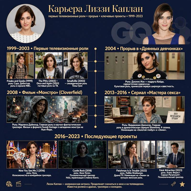 История успеха Лиззи Каплан: от «Дрянных девчонок» до «Мастеров секса»