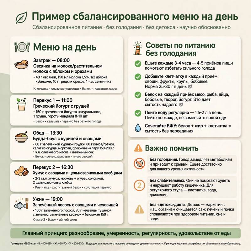 Как приготовить детокс-меню: что работает, а что нет
