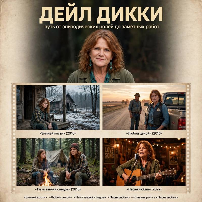 Карьера Дейл Дикки: от первых ролей до известных проектов