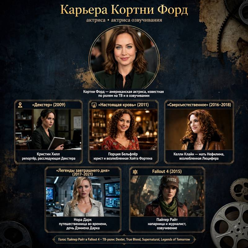Карьера Кортни Форд: от первых ролей до известных проектов