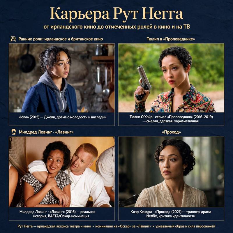 Карьера Рут Негга: от первых ролей до «Любящей» и «Проповедника»