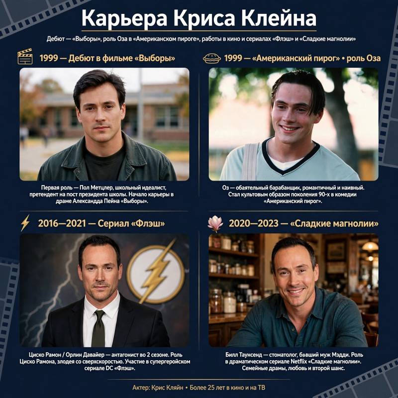 Крис Клейн: от «Выборов» и «Американского пирога» до «Флэша»