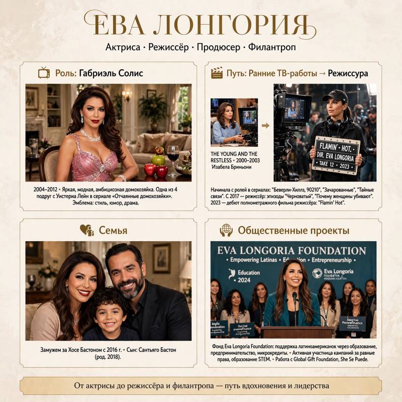 Кто такая Ева Лонгория: лучшие роли и факты биографии