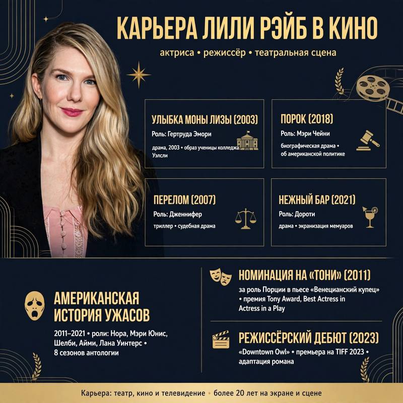Лили Рэйб в кино: от «Улыбки Моны Лизы» до «Порока»
