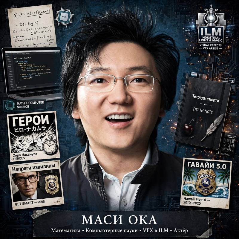 Маси Ока: от визуальных эффектов «Звездных войн» к роли Хиро Накамуры