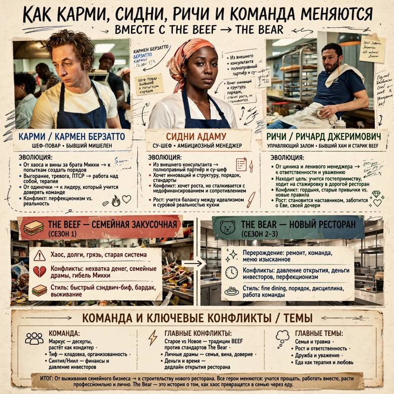 «Медведь»: разбор сюжета и деталей, раскрывающих характеры героев