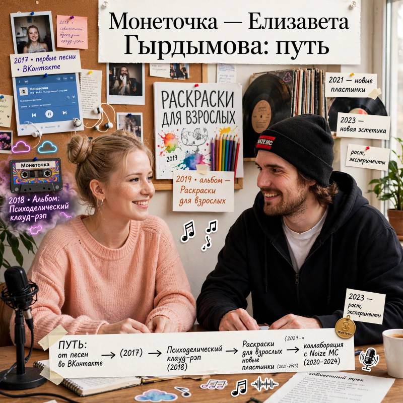 Монеточка: популярные песни, карьера и интересные факты