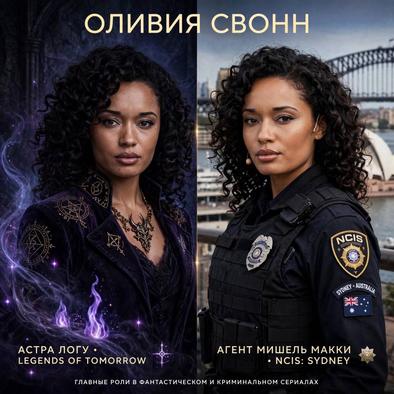Оливия Свонн на экране: от «Легенд завтрашнего дня» до «Морского отдела»