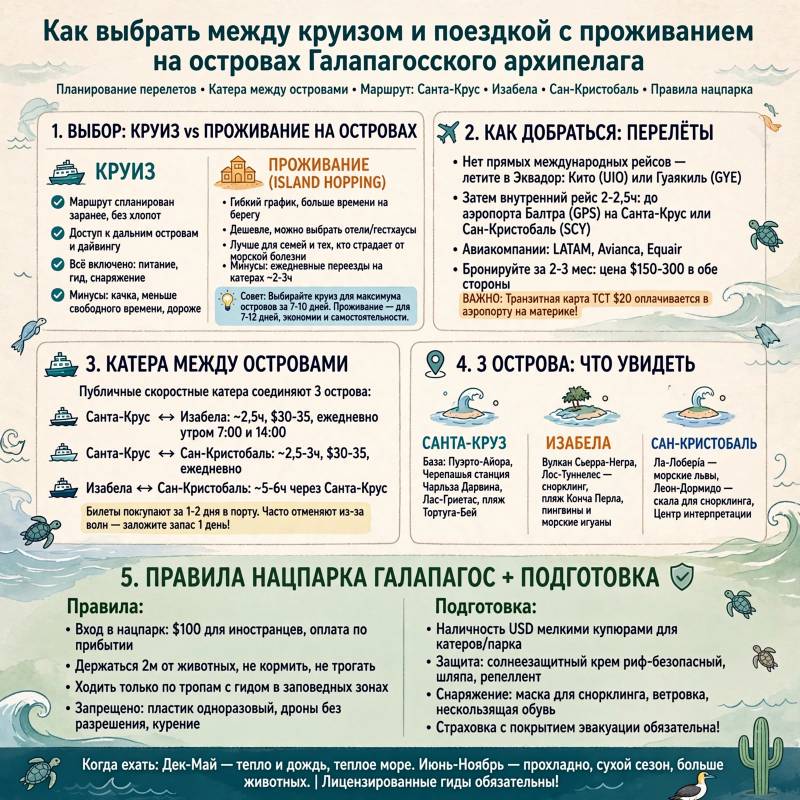 Путеводитель по Галапагосам: как спланировать поездку и что увидеть