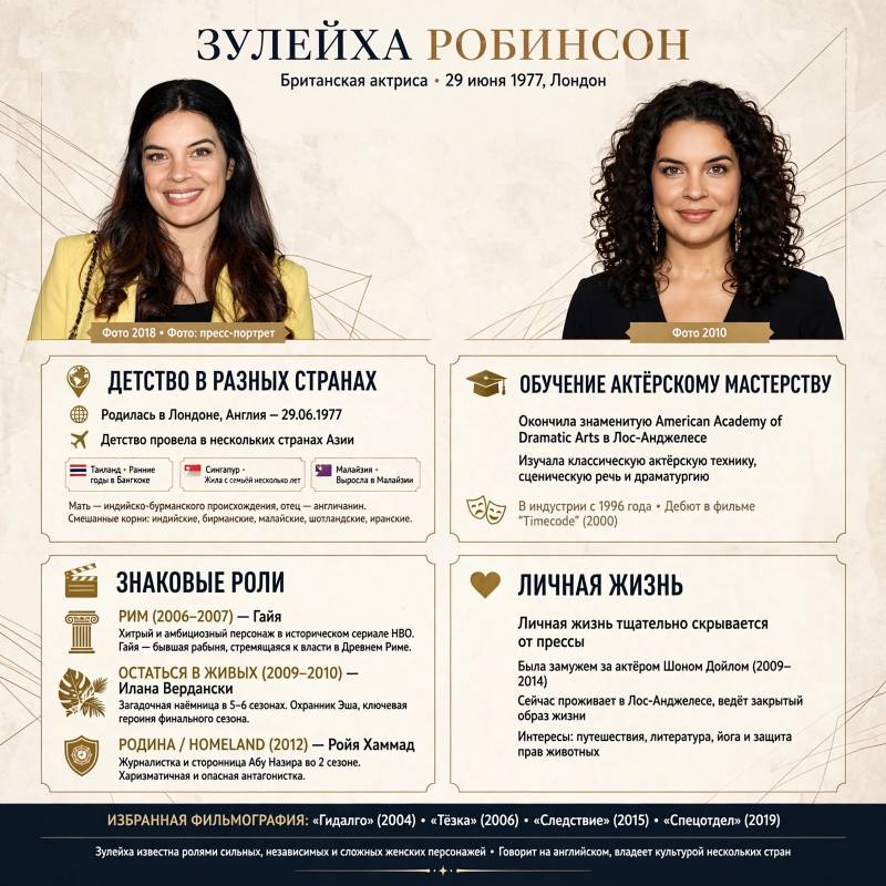 Зулейка Робинсон: биография, личная жизнь и карьера актрисы